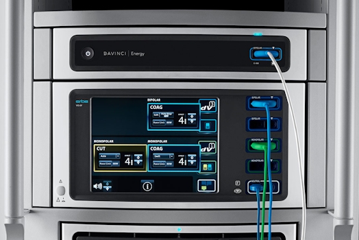 Da Vinci E-100 generator top panel